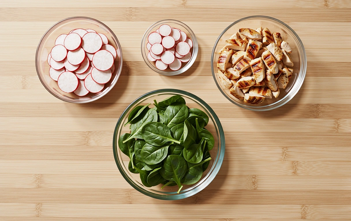 Preparación de alimentos saludable